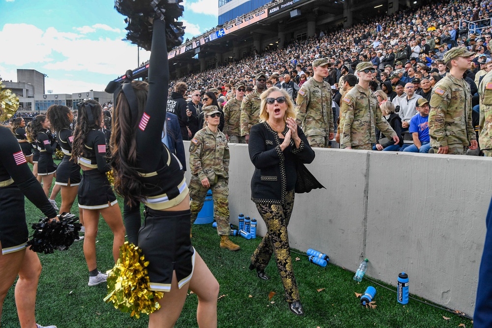 SECARMY Attends the Army/Air Force Football Game 2024