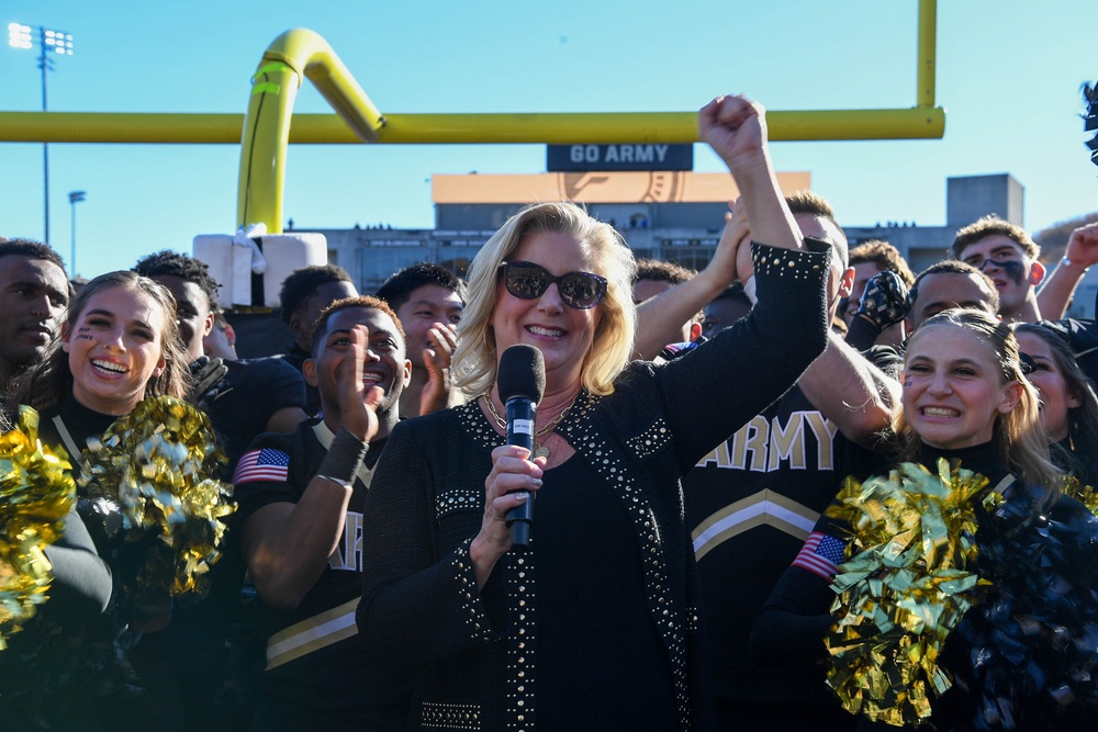 SECARMY Attends the Army/Air Force Football Game 2024