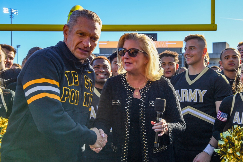 SECARMY Attends the Army/Air Force Football Game 2024