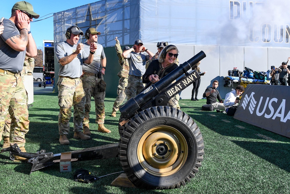 SECARMY Attends the Army/Air Force Football Game 2024