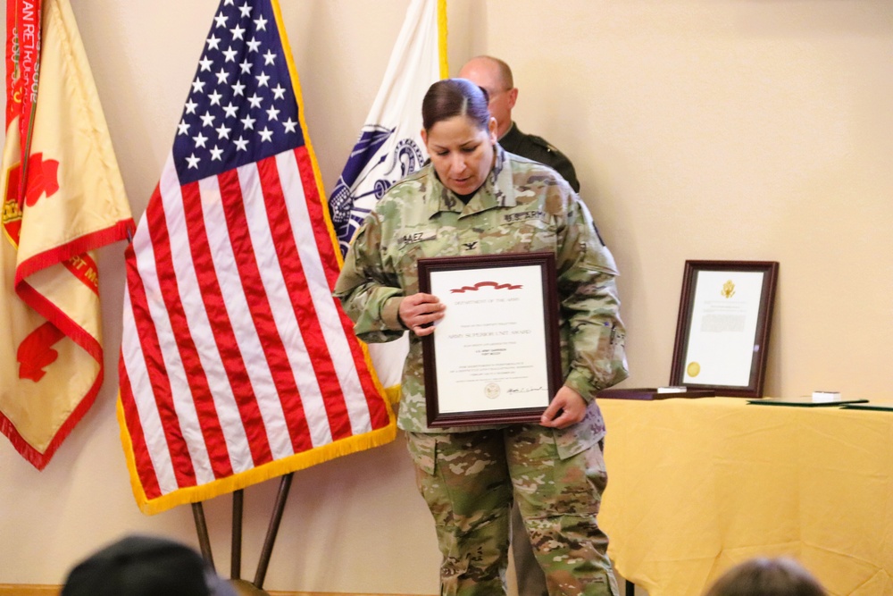 Fort McCoy Garrison earns Army Superior Unit Award for COVID pandemic response