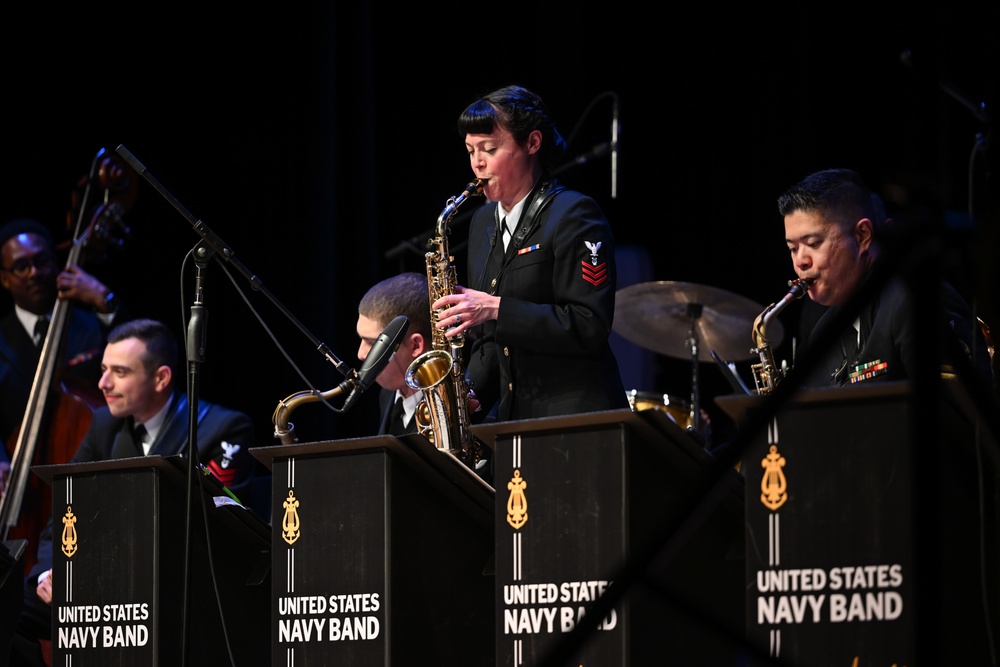 U.S. Navy Band Commodores perform in Mamaroneck