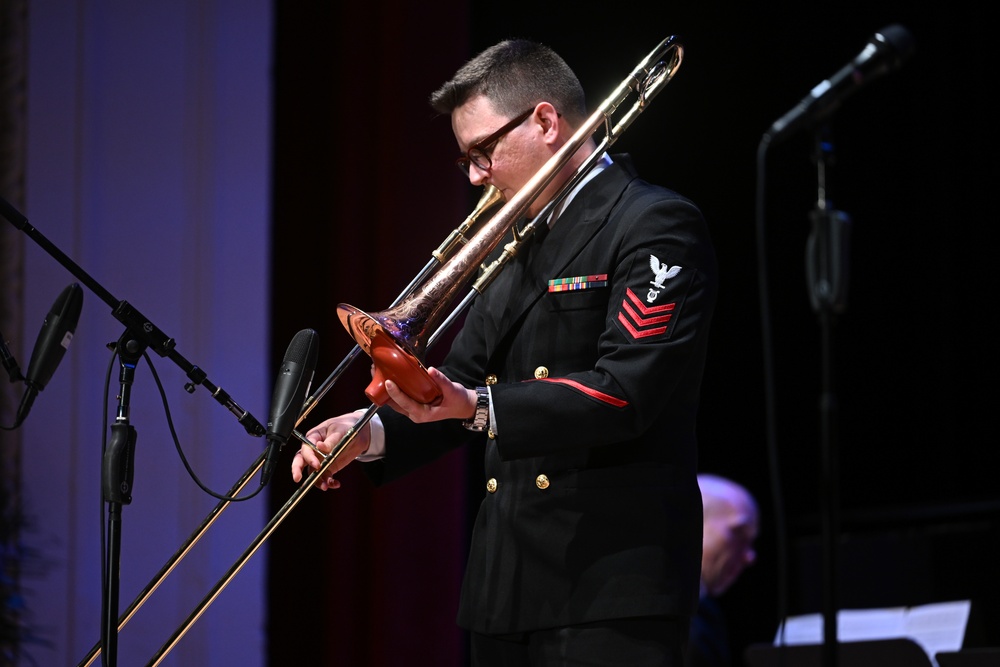 U.S. Navy Band Commodores perform in Mamaroneck