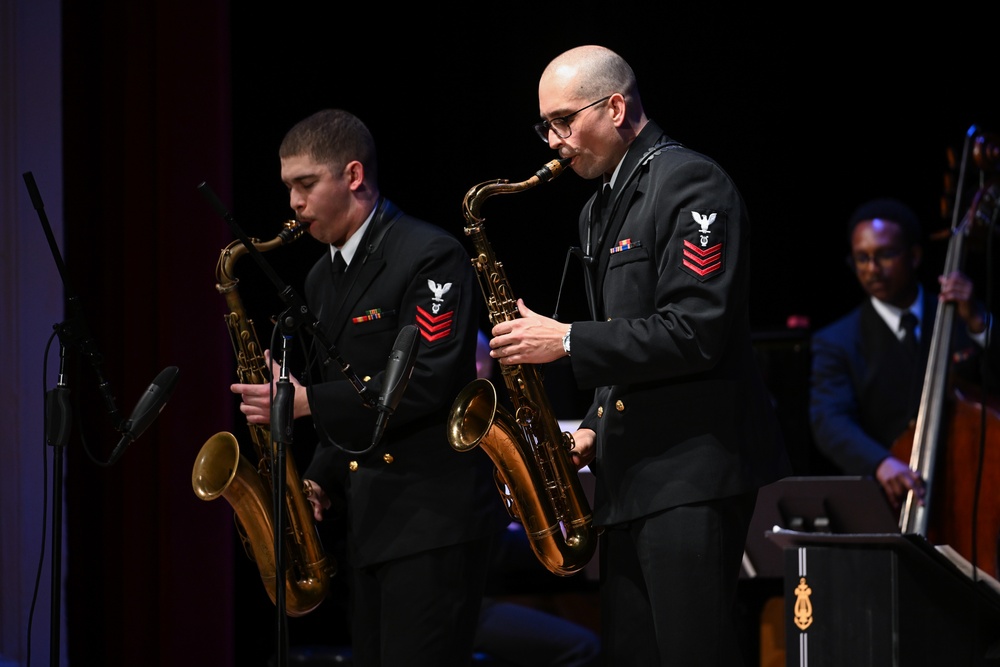 U.S. Navy Band Commodores perform in Mamaroneck