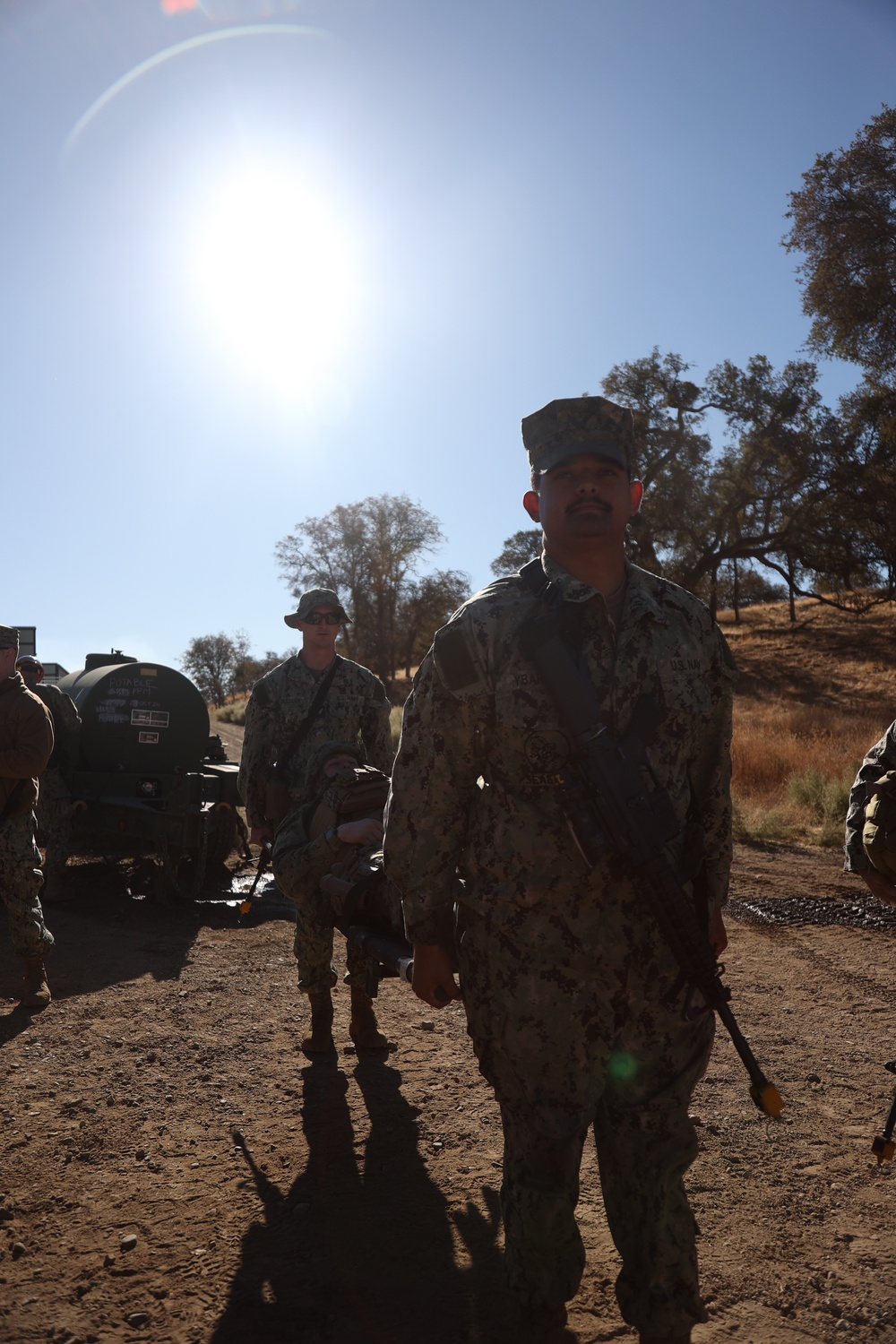NMCB 4 Seabees Conduct Medical Drills
