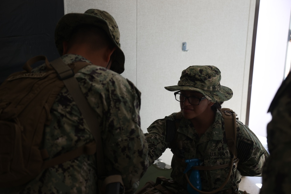NMCB 4 Seabees Conduct Medical Drills