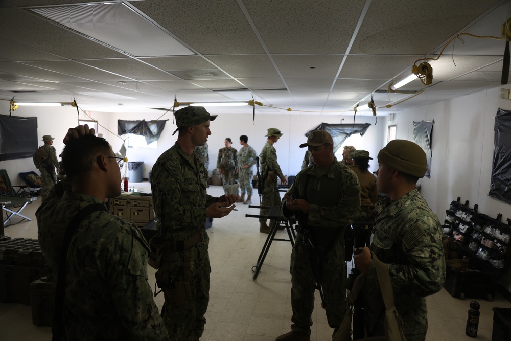 NMCB 4 Seabees Conduct Medical Drills