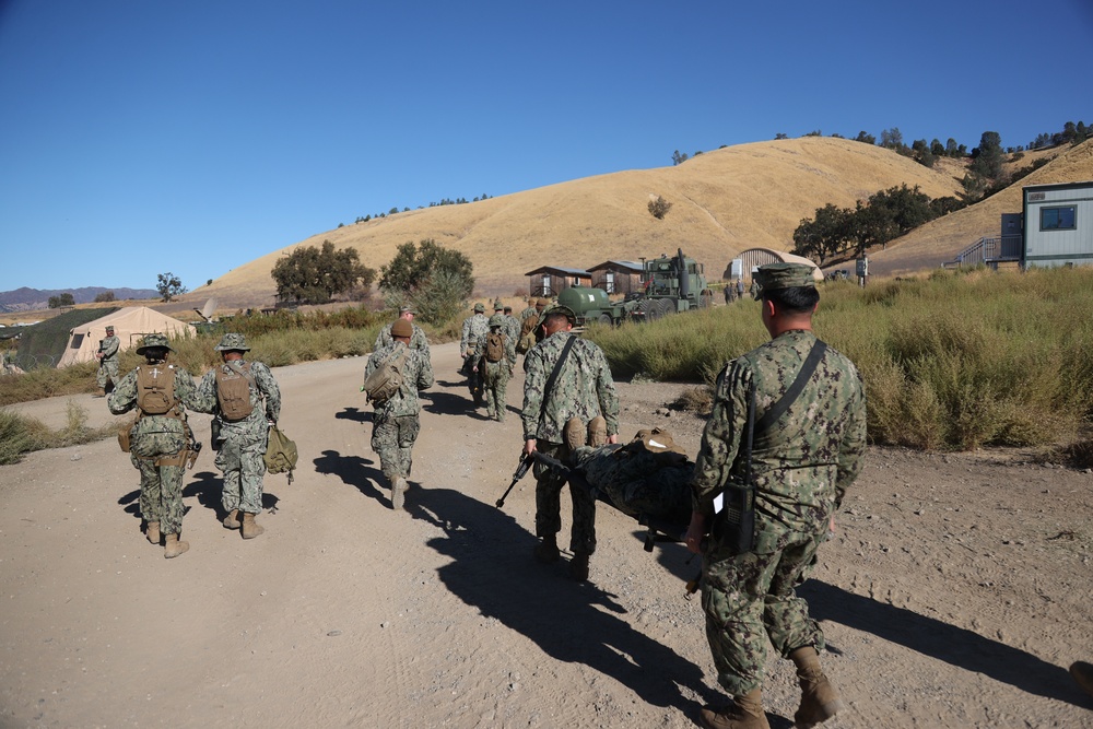 NMCB 4 Seabees Conduct Medical Drills