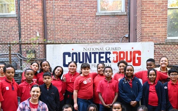 DC National Guard Counterdrug Program and MPD Unite for &quot;Plant the Promise&quot; Event, Inspiring Youth to Choose Drug-Free Futures