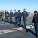 USS Ronald Reagan (CVN 76) Sailors conduct a FOD walk down