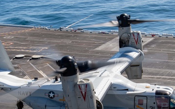 USS Ronald Reagan (CVN 76) conducts flight operations