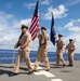 Emory S. Land Conducts Chief Petty Officer Pinning Ceremony At Sea