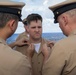 Emory S. Land Conducts Chief Petty Officer Pinning Ceremony At Sea