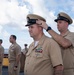 Emory S. Land Conducts Chief Petty Officer Pinning Ceremony At Sea