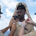 Emory S. Land Conducts Chief Petty Officer Pinning Ceremony At Sea