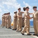 Emory S. Land Conducts Chief Petty Officer Pinning Ceremony At Sea