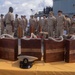 Emory S. Land Conducts Chief Petty Officer Pinning Ceremony At Sea