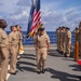 Emory S. Land Conducts Chief Petty Officer Pinning Ceremony At Sea