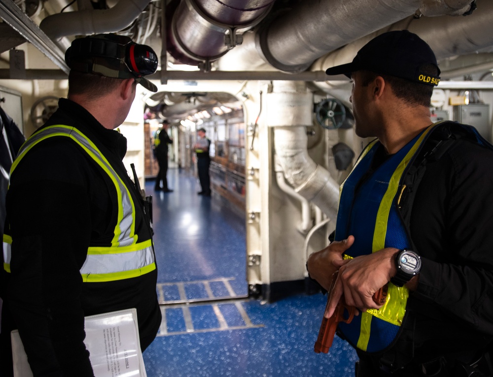 Nimitz Conducts an Active Shooter Drill