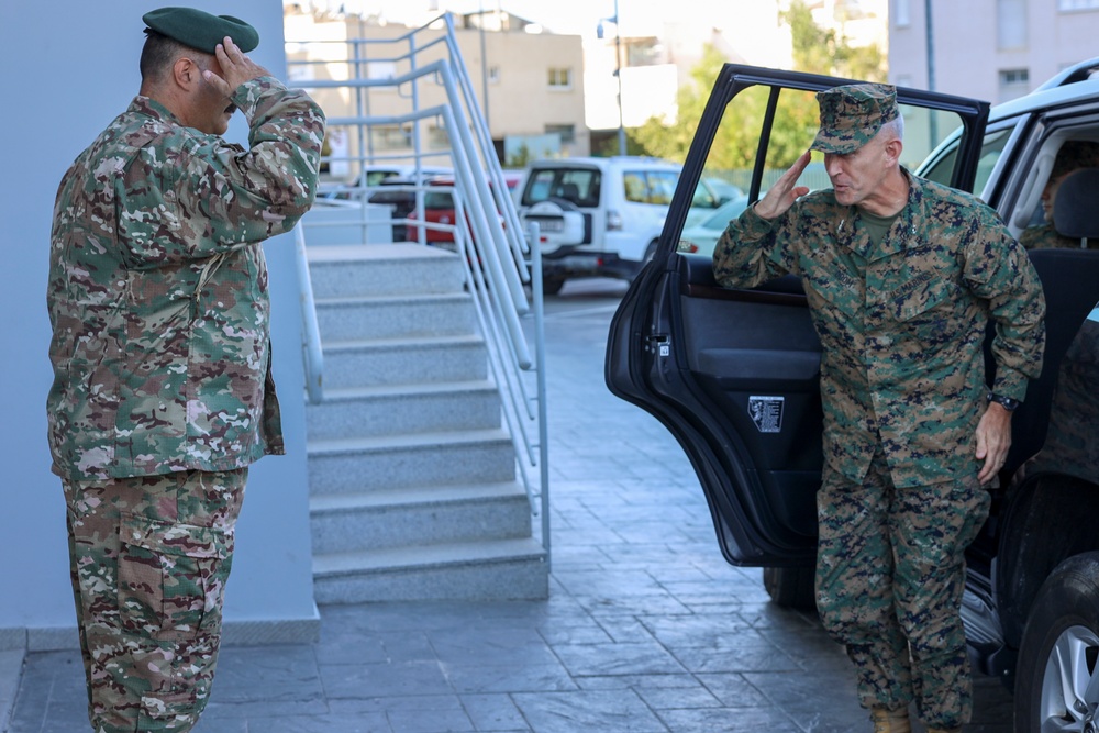 Maj. Gen Odom Visits Republic of Cyprus Ministry of Defense