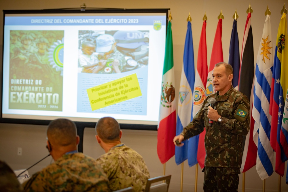 Conference of American Armies opens in Miami, focusing on 21st century security challenges