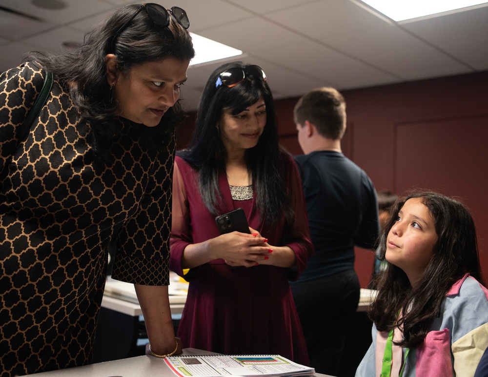 Hindu Society of Minnesota and SEWA-AIFW Visit the 133rd AW