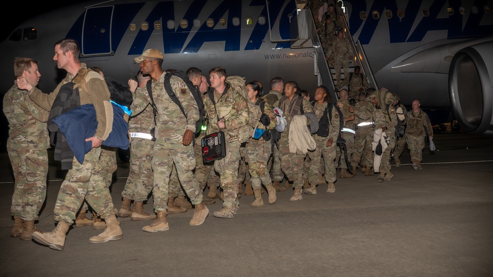 4th Fighter Wing Airmen return from deployment