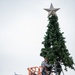 502d CES Maintenance Mechanics Assemble 2024 Holiday Tree