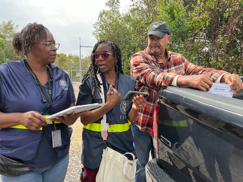 FEMA Assists Resident Affected by Hurricane Helene