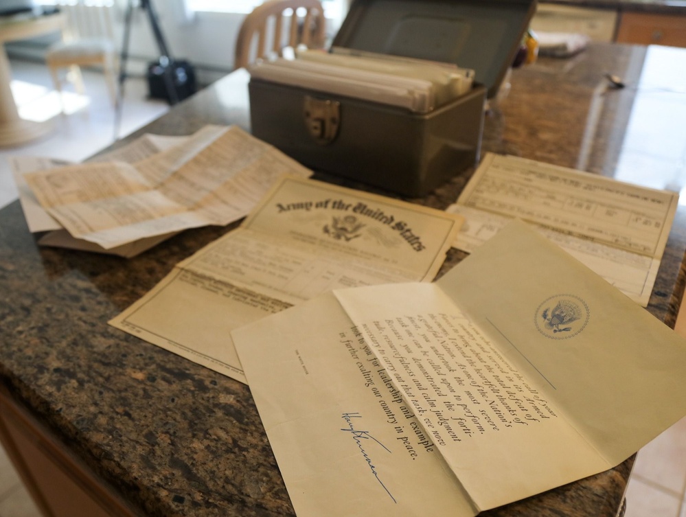 Army Reserve historian documents 100-year-old WWII veteran