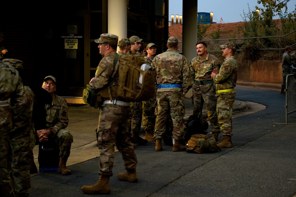 North Carolina Air National Guard Executes Inspection