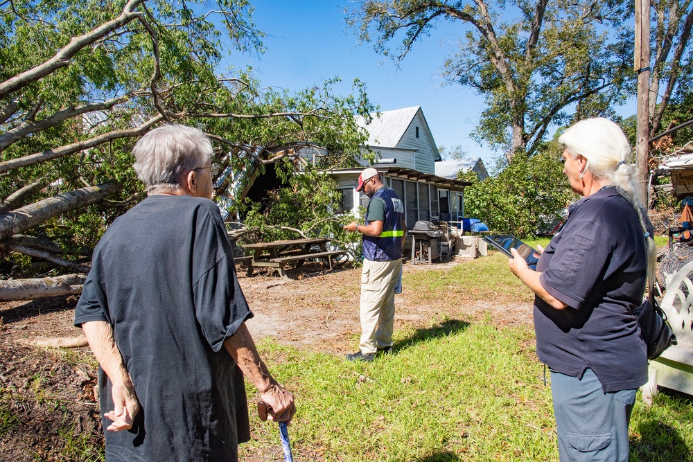 FEMA Disaster Survivor Assistance Teams Assist Survivors of Hurricane Helene