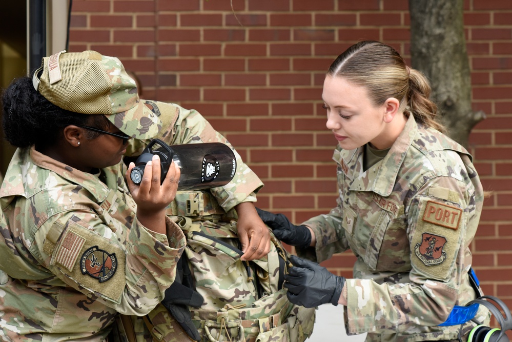 North Carolina Air National Guard Executes Inspection