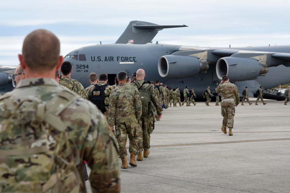 North Carolina Air National Guard Executes Inspection