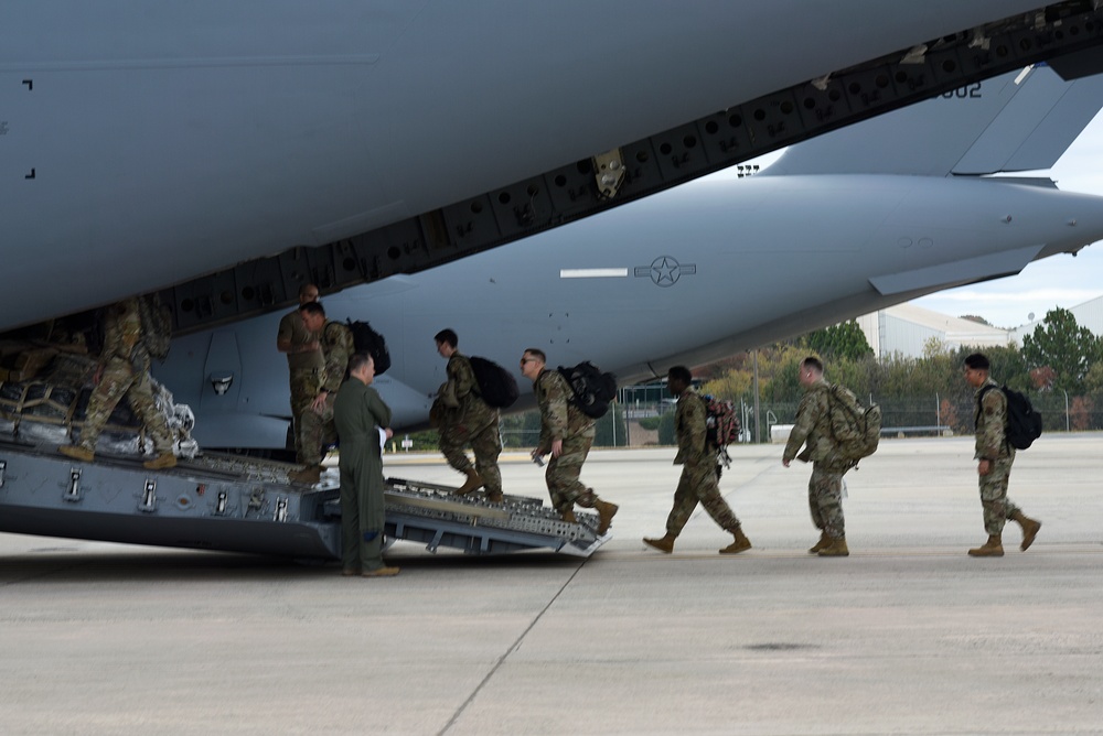 North Carolina Air National Guard Executes Inspection