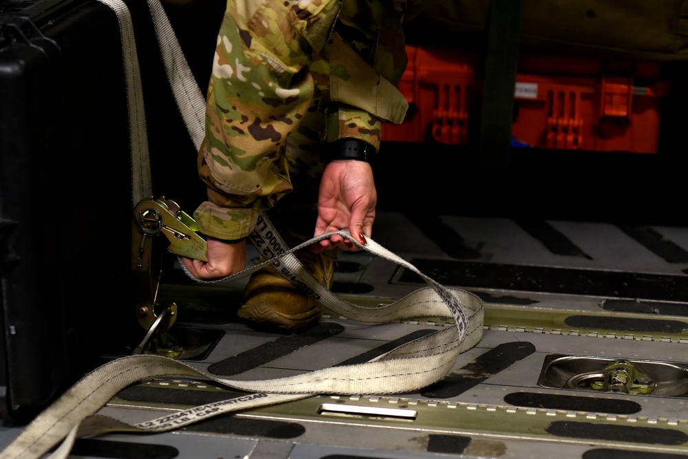 North Carolina Air National Guard Executes Inspection