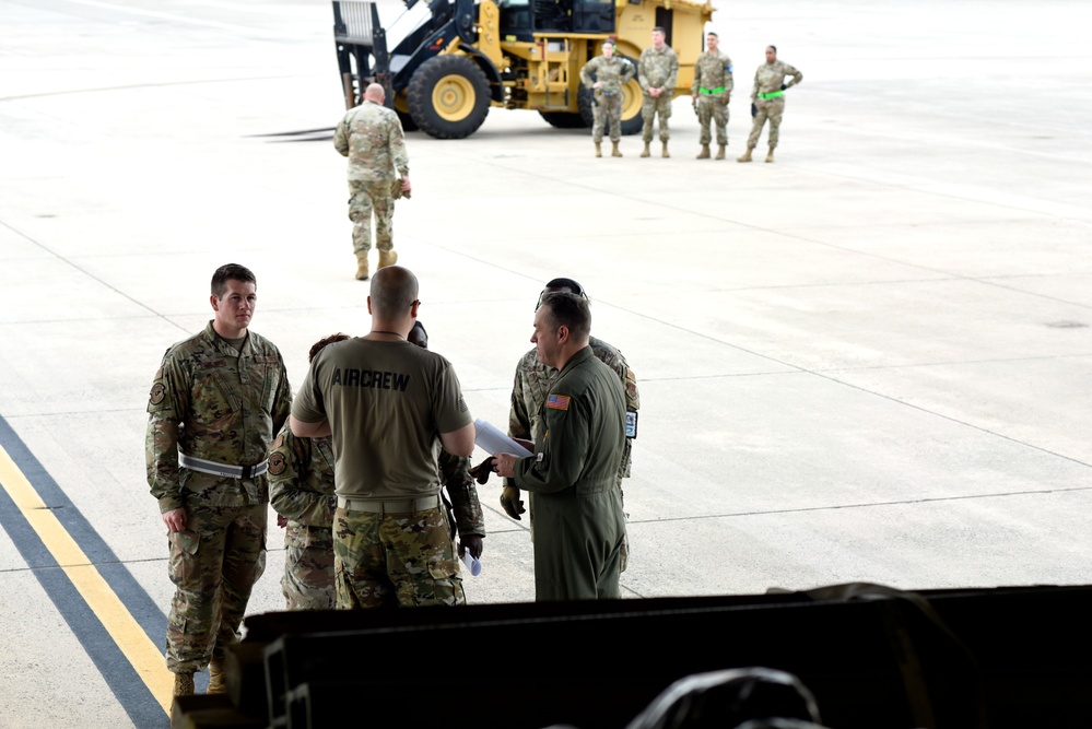 North Carolina Air National Guard Executes Inspection