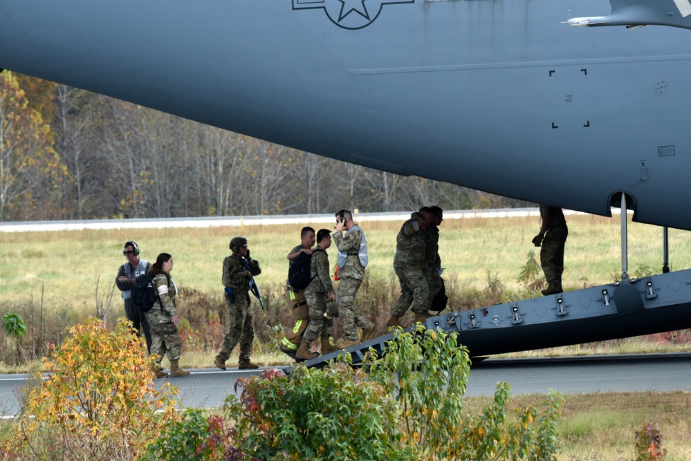 North Carolina Air National Guard Executes Inspection