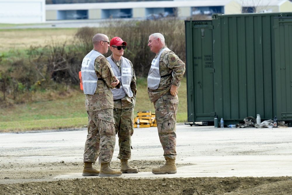 North Carolina Air National Guard Executes Inspection