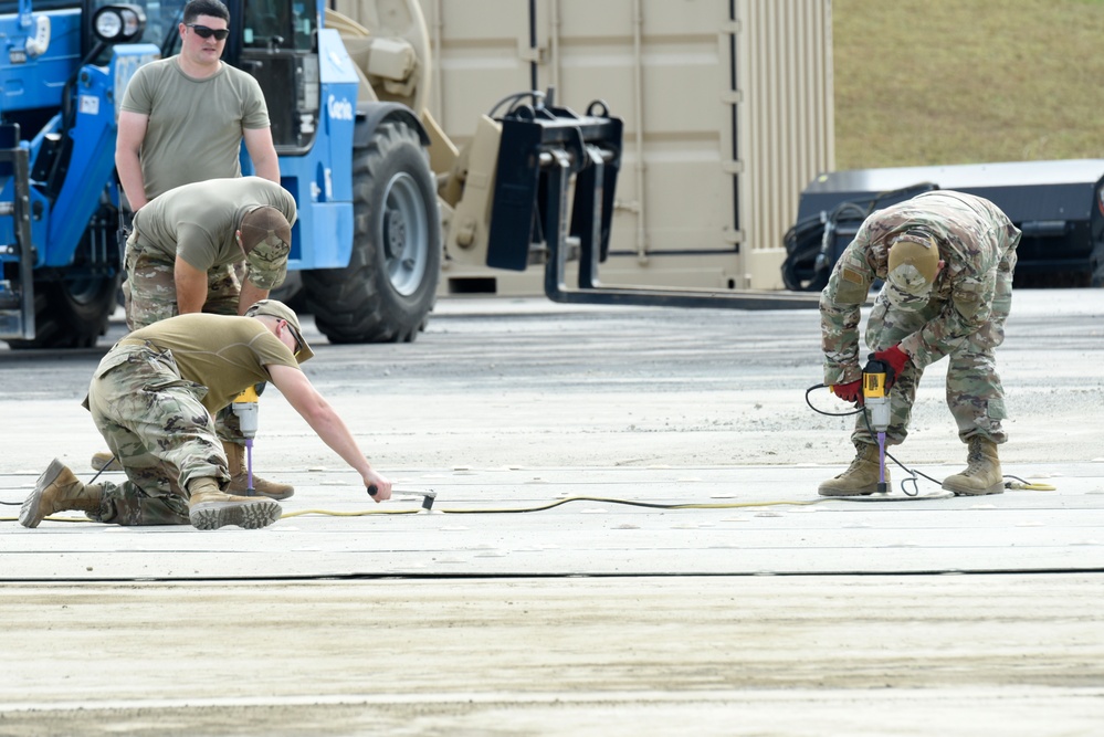 North Carolina Air National Guard Executes Inspection