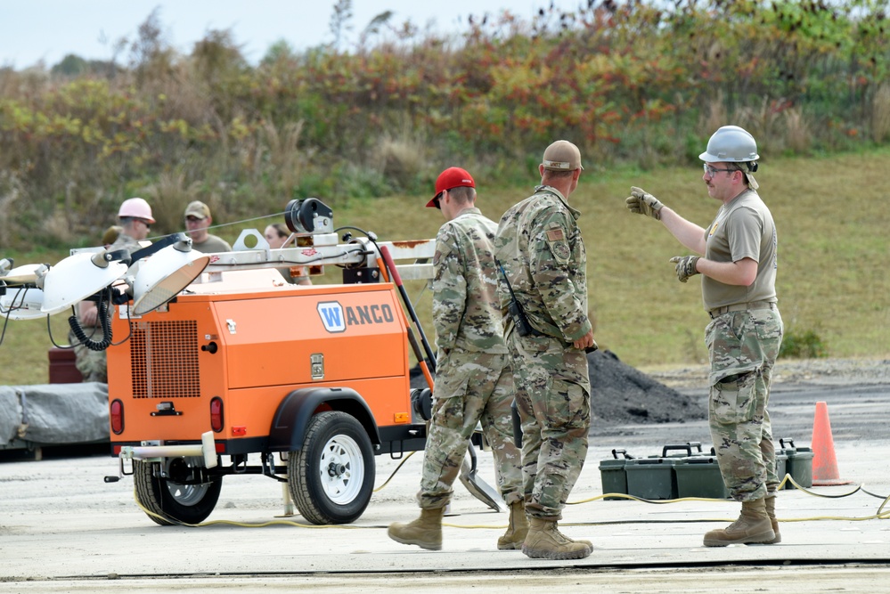 North Carolina Air National Guard Executes Inspection