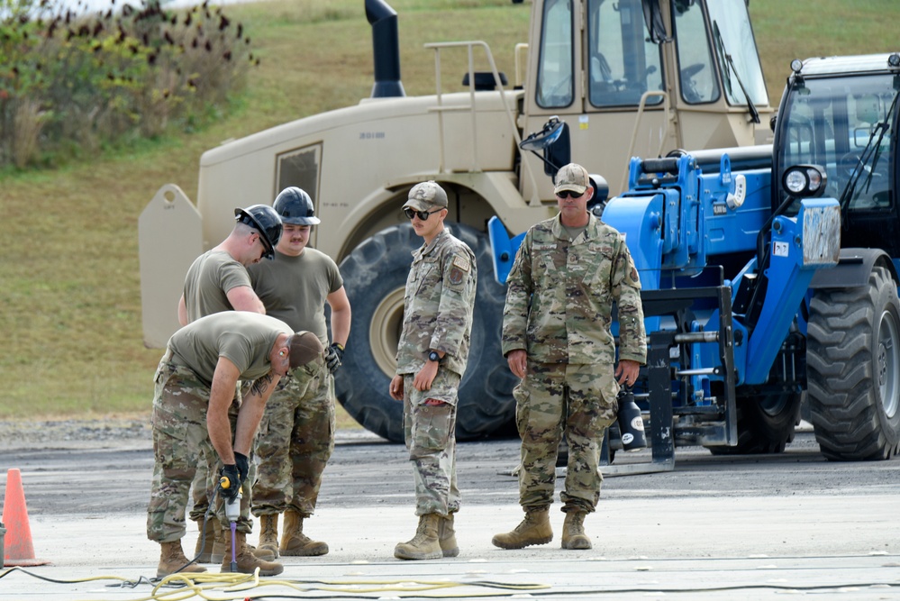 North Carolina Air National Guard Executes Inspection