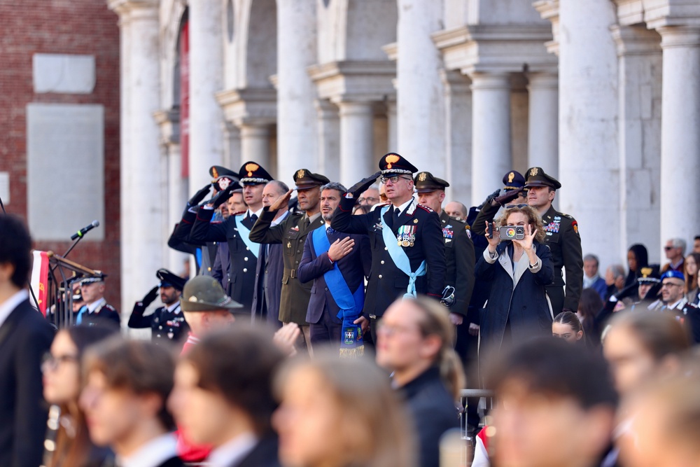 Army Leaders honor Italian National Unity and Armed Forces Day in Vicenza Ceremony