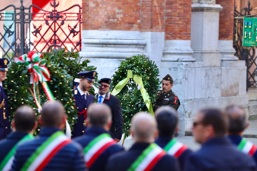 Army Leaders honor Italian National Unity and Armed Forces Day in Vicenza Ceremony