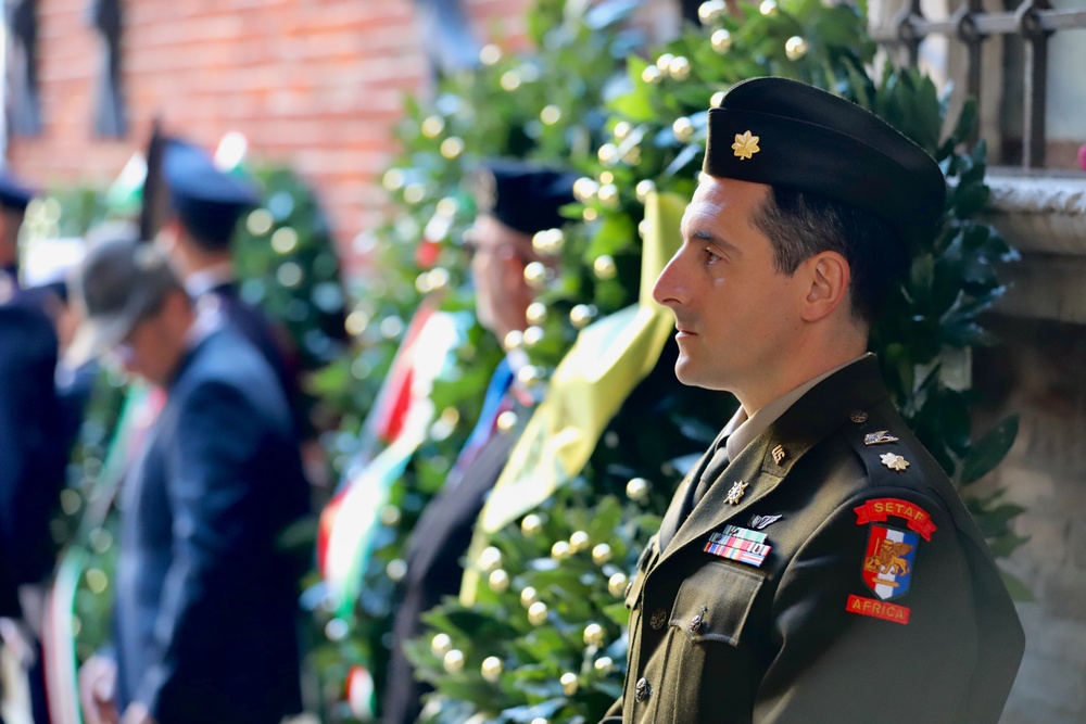Army Leaders honor Italian National Unity and Armed Forces Day in Vicenza Ceremony