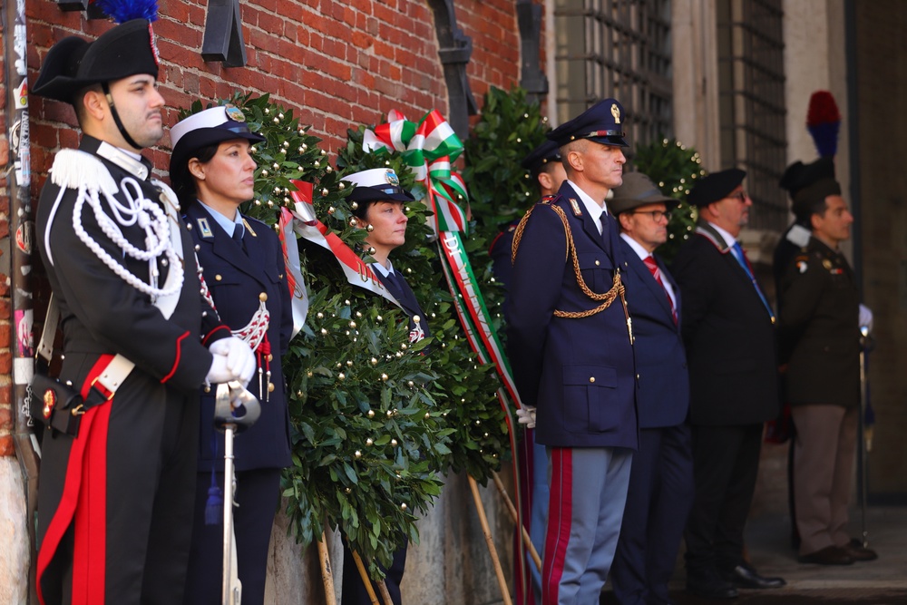Army Leaders honor Italian National Unity and Armed Forces Day in Vicenza Ceremony