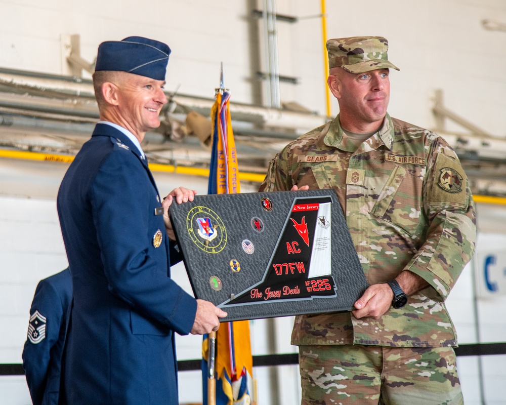 177th Fighter Wing Change of Command Ceremony