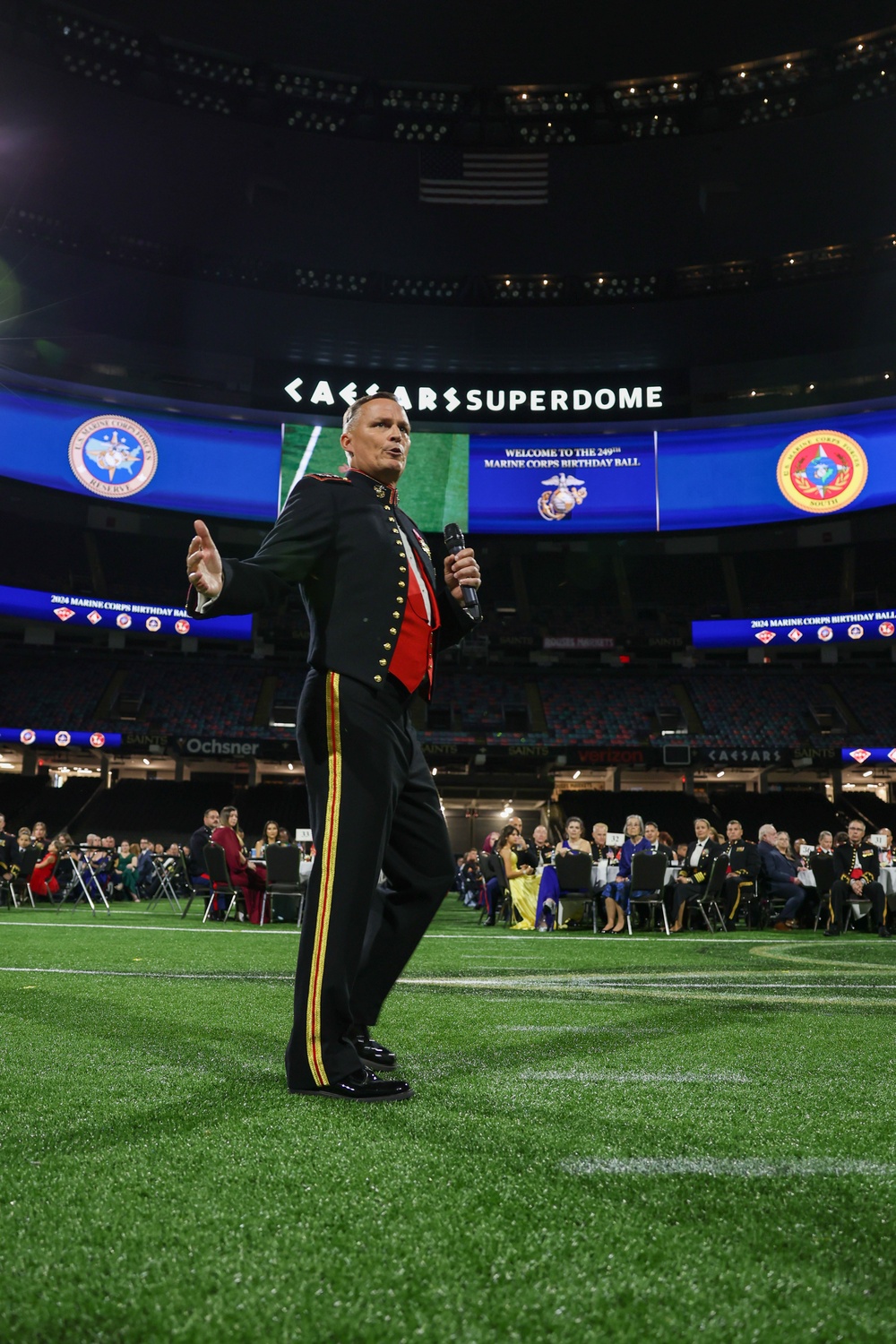 Marine Forces Reserve and Marine Forces South 249th Marine Corps birthday ball