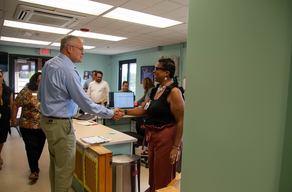 IMCOM Leaders Tour Hawai'i Garrison Facilities, Focus on Child Care and Infrastructure