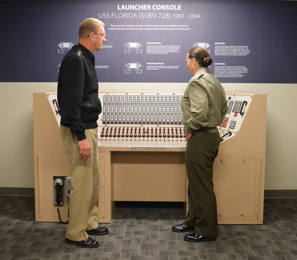 MARFORCOM Commander Meets SSP Director to Talk Deterrence Capabilities and Partnership